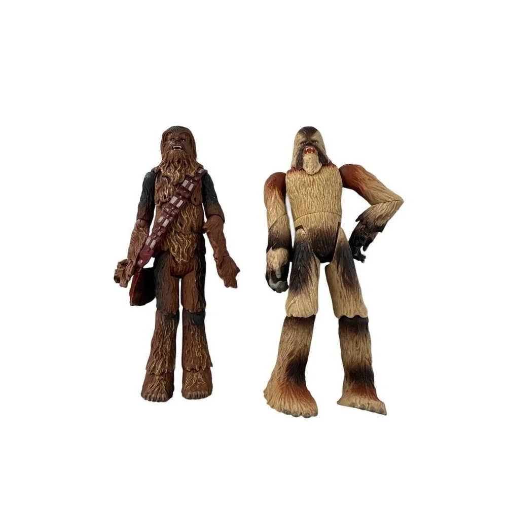 Vtg Original Trilogy Hasbro LFL 2004 Star Wars Figures Chewbacca‎ Set Action